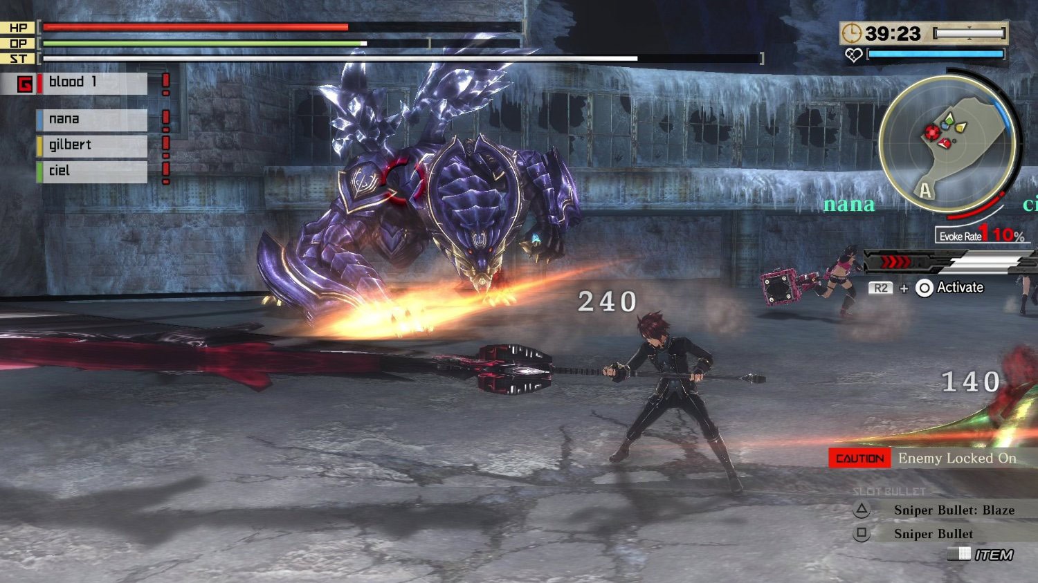 Sony Ps4 Game God Eater 2 Rage Burst Playstation 4 Original