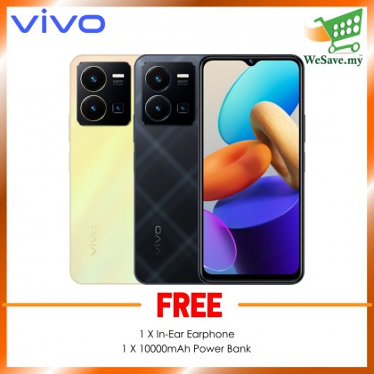 Vivo Y35 Smartphone 8GB RAM 256GB (Original) 1 Year Warranty by Vivo Malaysia (FREE ACCESSORIES)