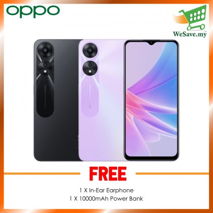 Oppo A78 5G Smartphone 8GB RAM 128GB (Original) 1 Year Warranty by OPPO Malaysia (FREE ACCESSORIES)